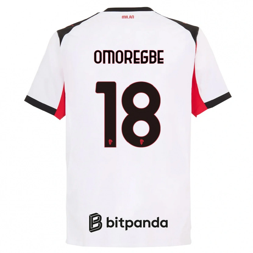 Danxen Mann Bob Murphy Omoregbe #18 Hvit Svart Bortetrøye Drakt Trøye 2025/26 Skjorter T-Skjorte