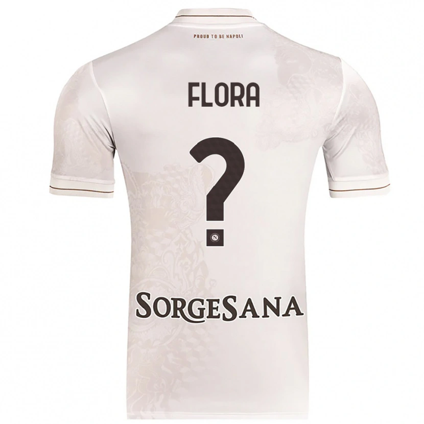 Danxen Mann Massimiliano Flora #0 Champagne Brun Bortetrøye Drakt Trøye 2025/26 Skjorter T-Skjorte