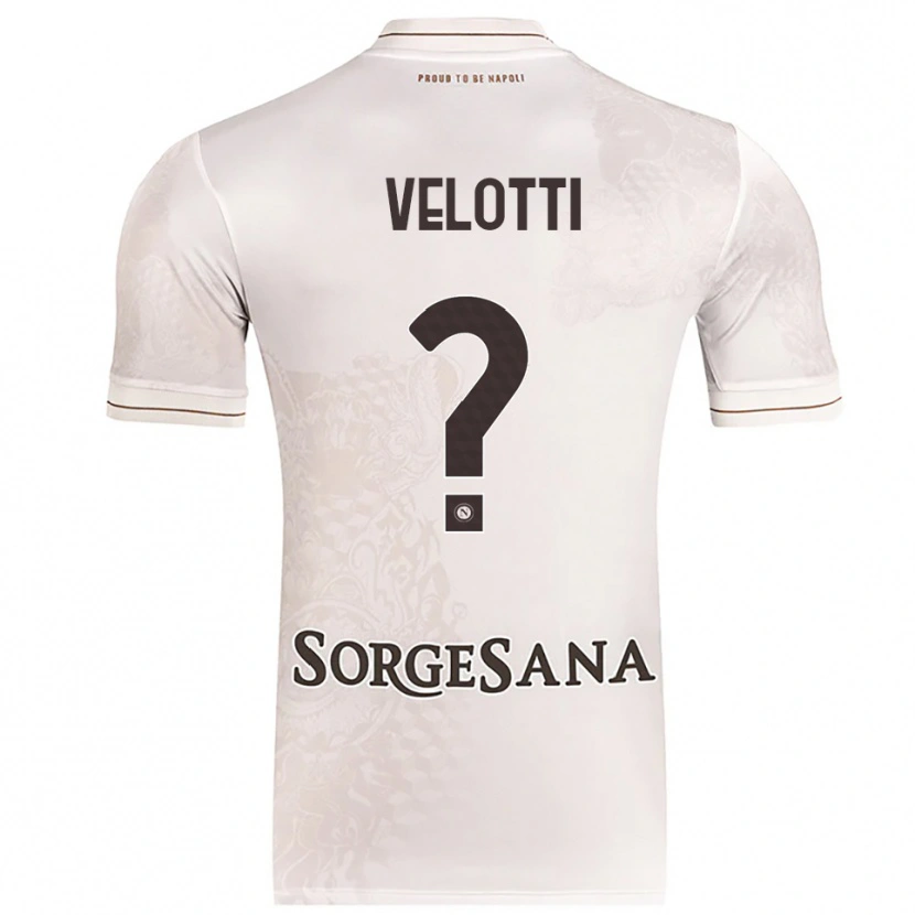 Danxen Mann Christian Velotti #0 Champagne Brun Bortetrøye Drakt Trøye 2025/26 Skjorter T-Skjorte