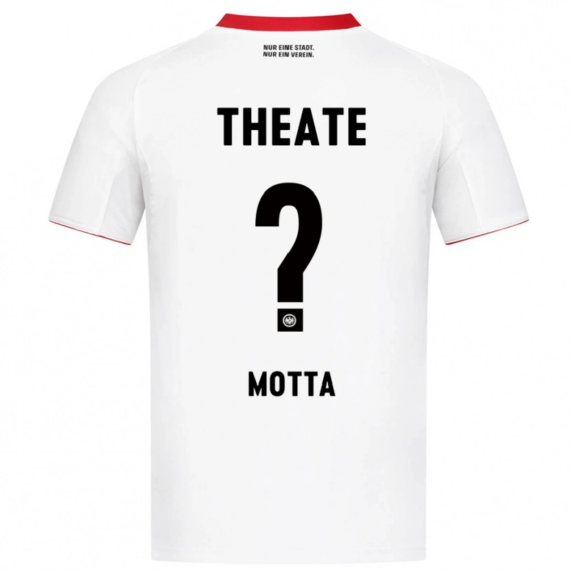 Danxen Mann Noel Motta #0 Hvit Rød Bortetrøye Drakt Trøye 2025/26 Skjorter T-Skjorte