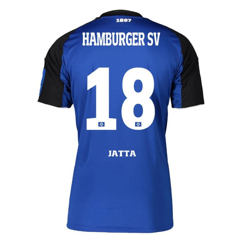 Danxen Mann Bakery Jatta #18 Blå Svart Bortetrøye Drakt Trøye 2025/26 Skjorter T-Skjorte