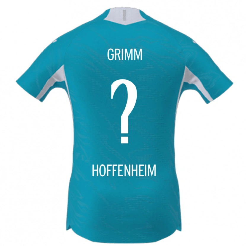 Danxen Mann Janna Grimm #0 Lyseblå Bortetrøye Drakt Trøye 2025/26 Skjorter T-Skjorte