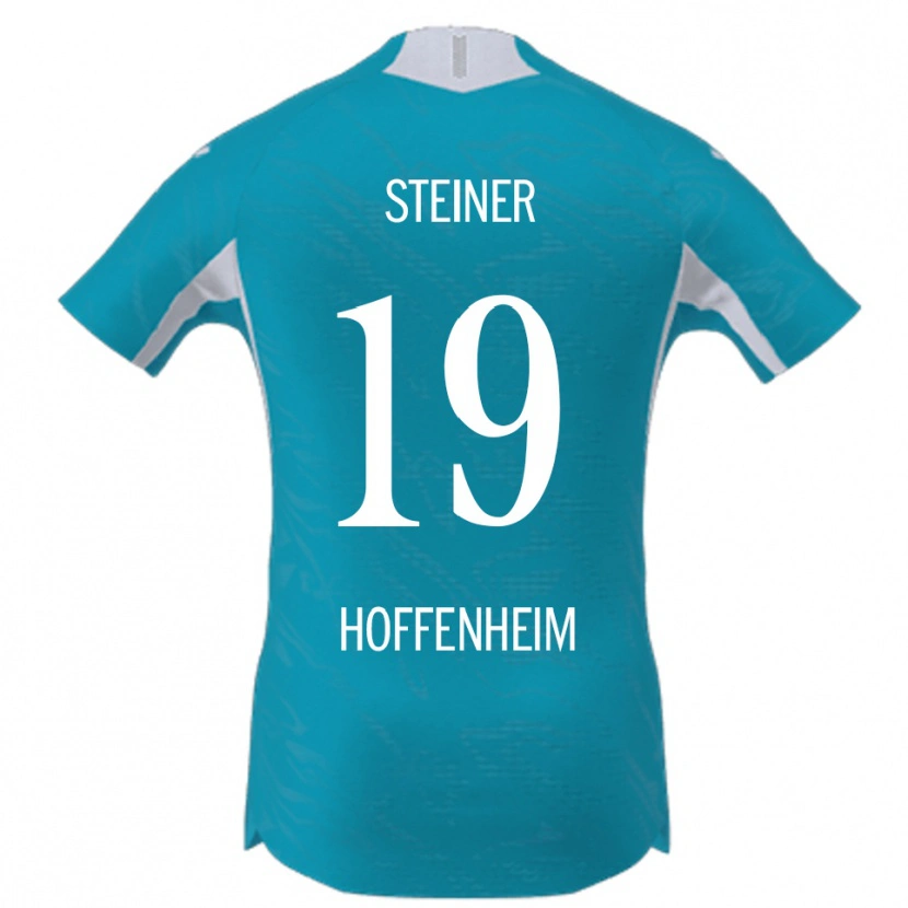 Danxen Mann Marie Steiner #19 Lyseblå Bortetrøye Drakt Trøye 2025/26 Skjorter T-Skjorte