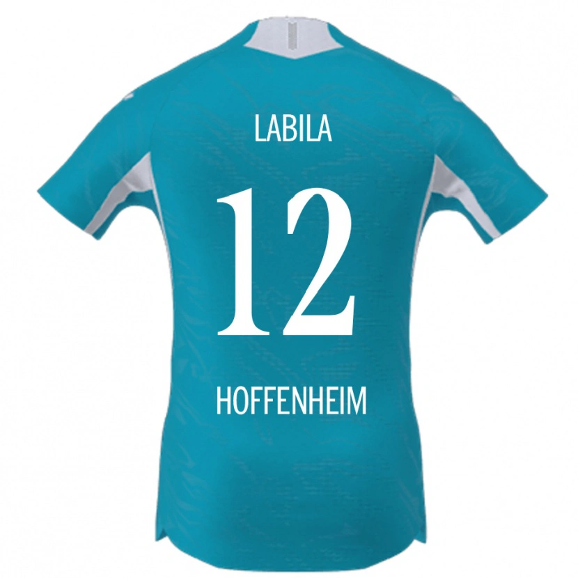 Danxen Mann Daniel Labila #12 Lyseblå Bortetrøye Drakt Trøye 2025/26 Skjorter T-Skjorte