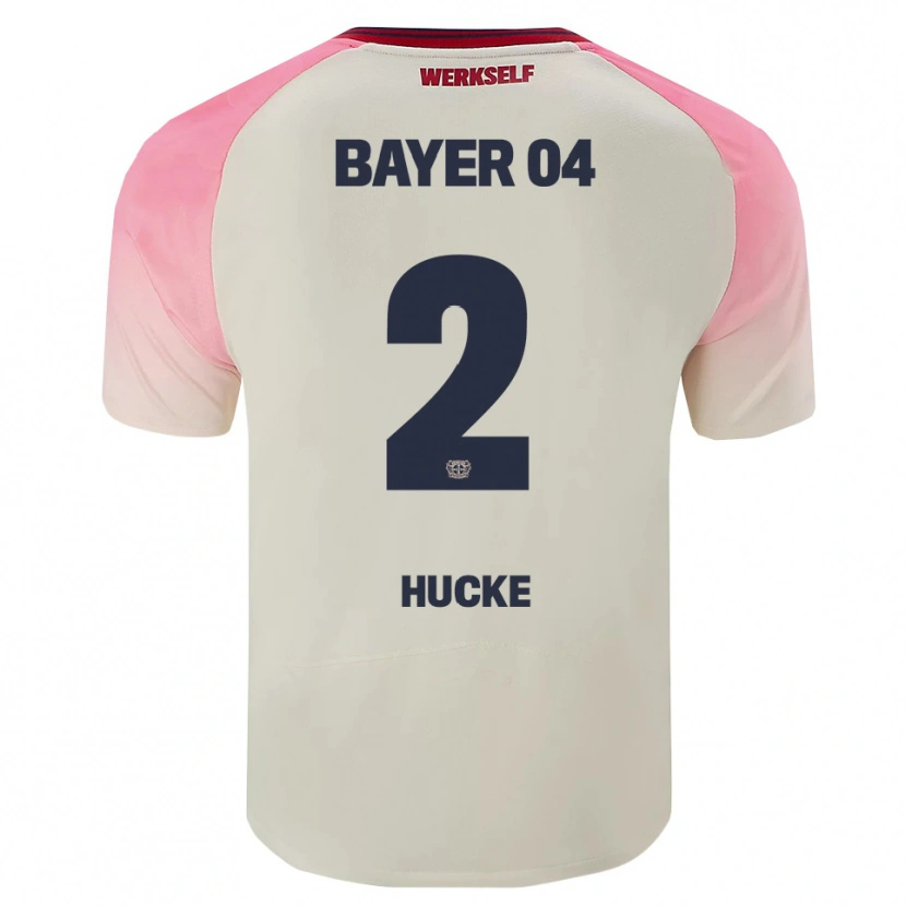Danxen Mann Luan Hucke #2 Rosa Off-White Bortetrøye Drakt Trøye 2025/26 Skjorter T-Skjorte
