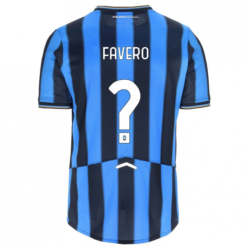 Danxen Dame Riccardo Favero #0 Lyseblå Svart Hjemmetrøye Drakt Trøye 2025/26 Skjorter T-Skjorte