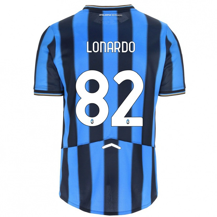 Danxen Dame Edoardo Lonardo #82 Lyseblå Svart Hjemmetrøye Drakt Trøye 2025/26 Skjorter T-Skjorte