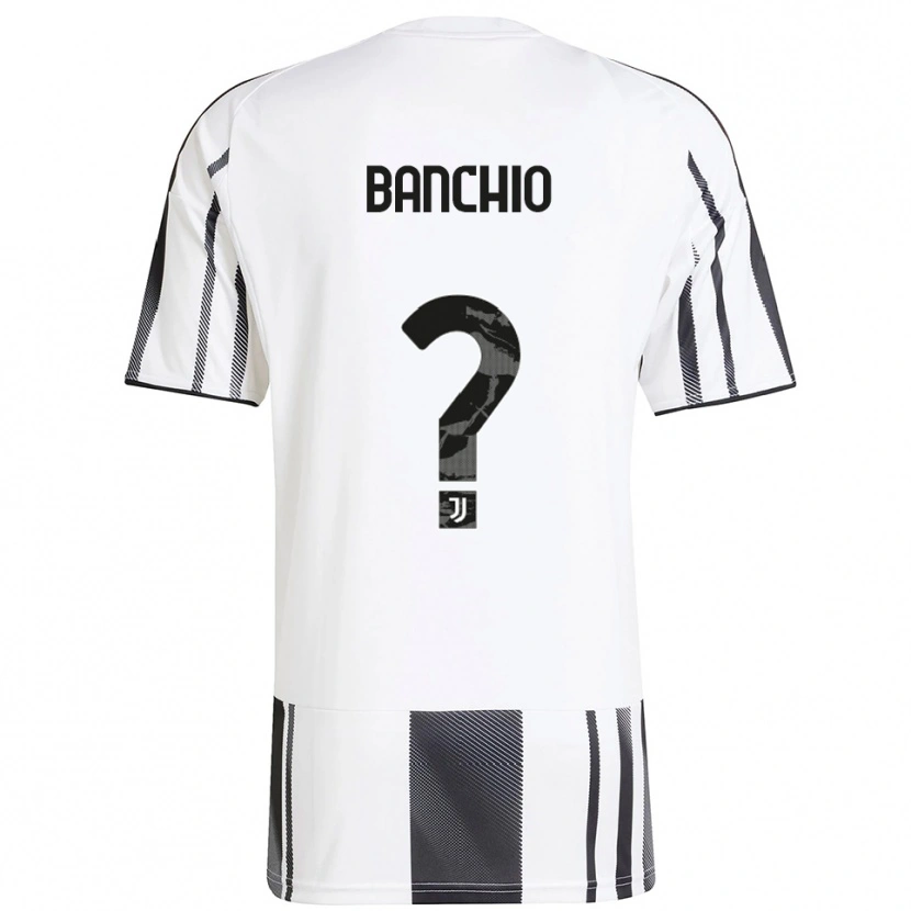 Danxen Dame Gianluca Banchio #0 Hvit Svart Hjemmetrøye Drakt Trøye 2025/26 Skjorter T-Skjorte