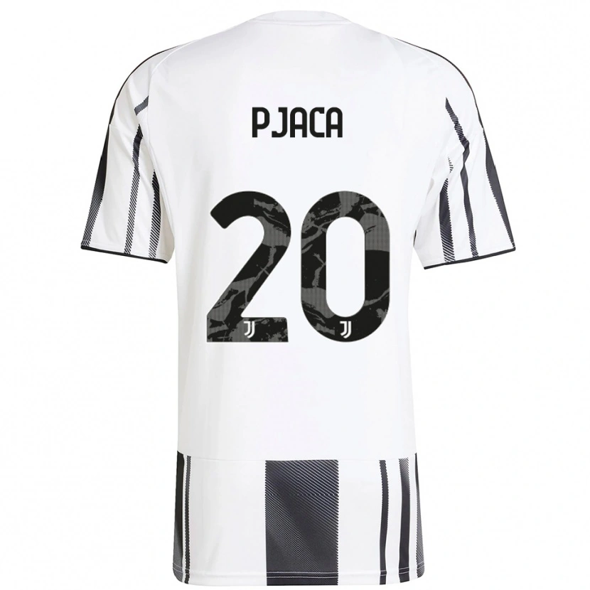 Danxen Dame Marko Pjaca #20 Hvit Svart Hjemmetrøye Drakt Trøye 2025/26 Skjorter T-Skjorte