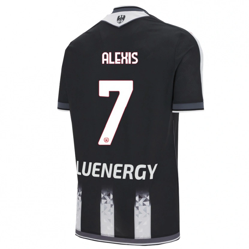 Danxen Dame Alexis Sánchez #7 Svart Hvit Hjemmetrøye Drakt Trøye 2025/26 Skjorter T-Skjorte