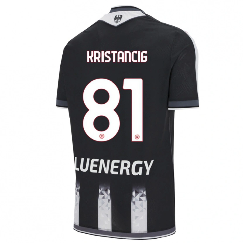 Danxen Dame Luca Kristancig #81 Svart Hvit Hjemmetrøye Drakt Trøye 2025/26 Skjorter T-Skjorte