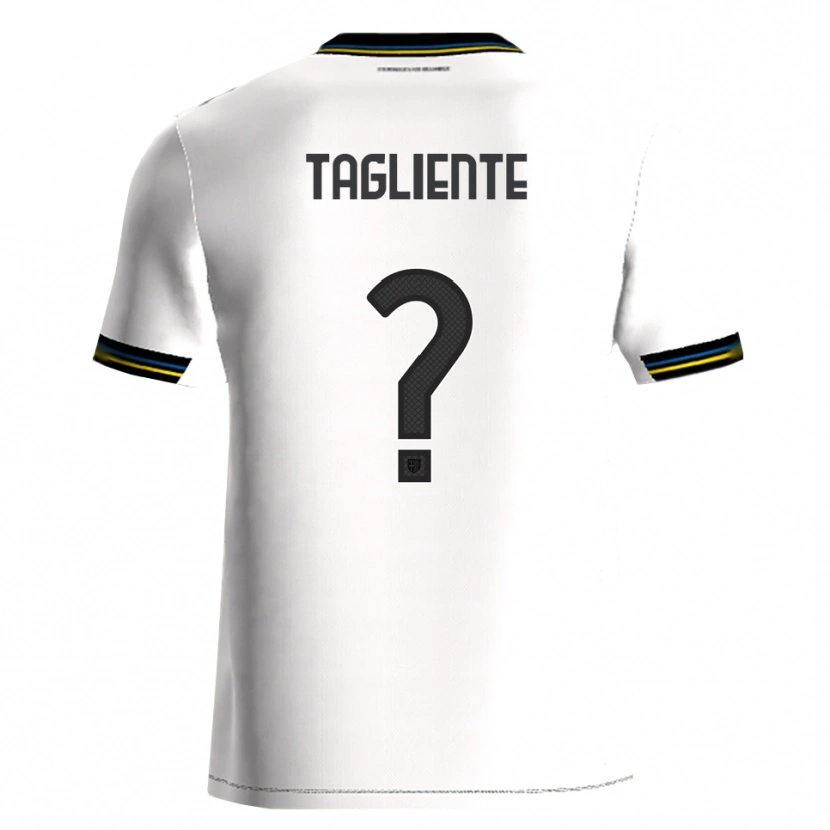 Danxen Dame Anthony Tagliente #0 Hvit Svart Hjemmetrøye Drakt Trøye 2025/26 Skjorter T-Skjorte