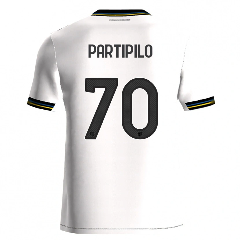 Danxen Dame Anthony Partipilo #70 Hvit Svart Hjemmetrøye Drakt Trøye 2025/26 Skjorter T-Skjorte
