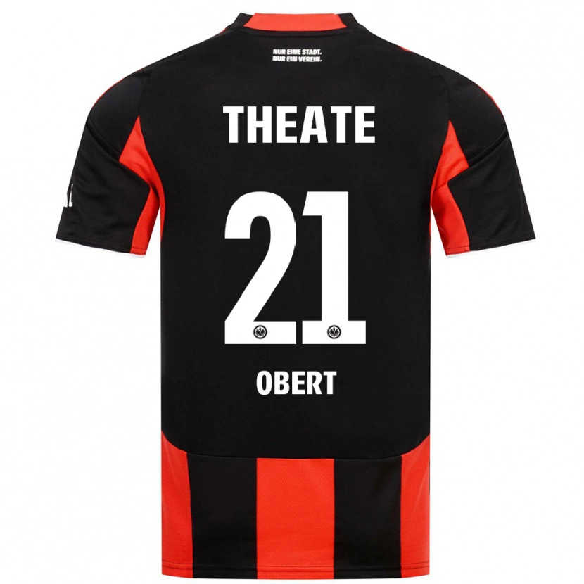 Danxen Dame Yuriy Obert #21 Svart Rød Hjemmetrøye Drakt Trøye 2025/26 Skjorter T-Skjorte