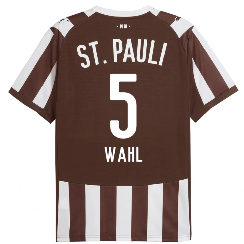 Danxen Dame Hauke Wahl #5 Kaffe Hvit Hjemmetrøye Drakt Trøye 2025/26 Skjorter T-Skjorte