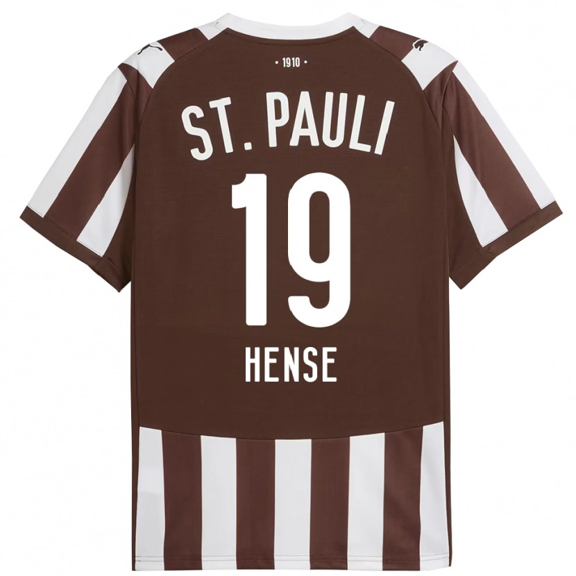 Danxen Dame Toralf Hense #19 Kaffe Hvit Hjemmetrøye Drakt Trøye 2025/26 Skjorter T-Skjorte