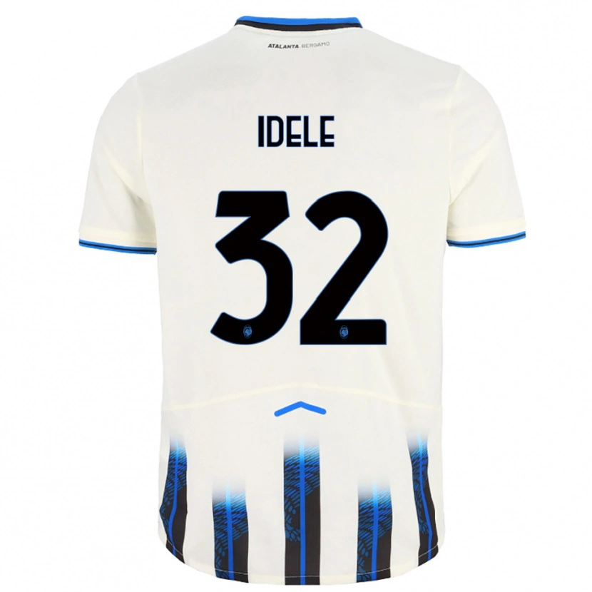 Danxen Dame Javison Idele #32 Hvit Blå Bortetrøye Drakt Trøye 2025/26 Skjorter T-Skjorte