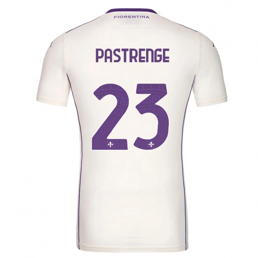 Danxen Dame Lucia Pastrenge #23 Hvit Lilla Rød Bortetrøye Drakt Trøye 2025/26 Skjorter T-Skjorte