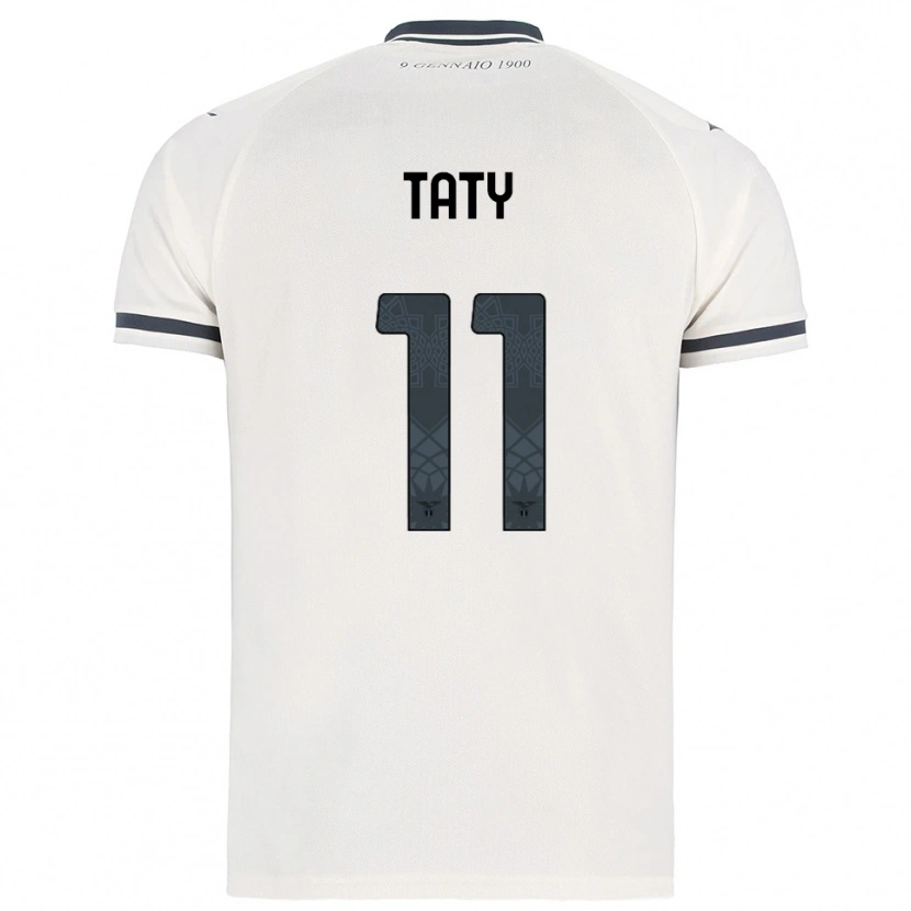 Danxen Dame Taty Castellanos #11 Hvit Marineblå Bortetrøye Drakt Trøye 2025/26 Skjorter T-Skjorte