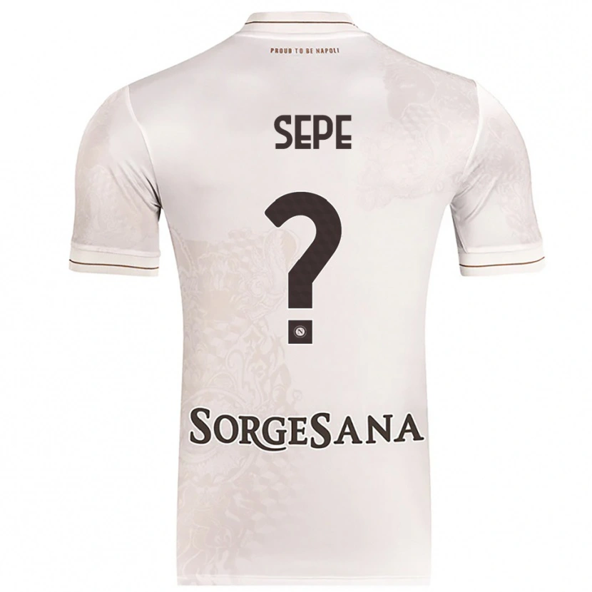 Danxen Dame Mauro Sepe #0 Champagne Brun Bortetrøye Drakt Trøye 2025/26 Skjorter T-Skjorte