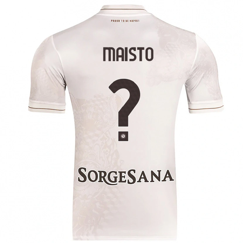 Danxen Dame Antonio Maisto #0 Champagne Brun Bortetrøye Drakt Trøye 2025/26 Skjorter T-Skjorte