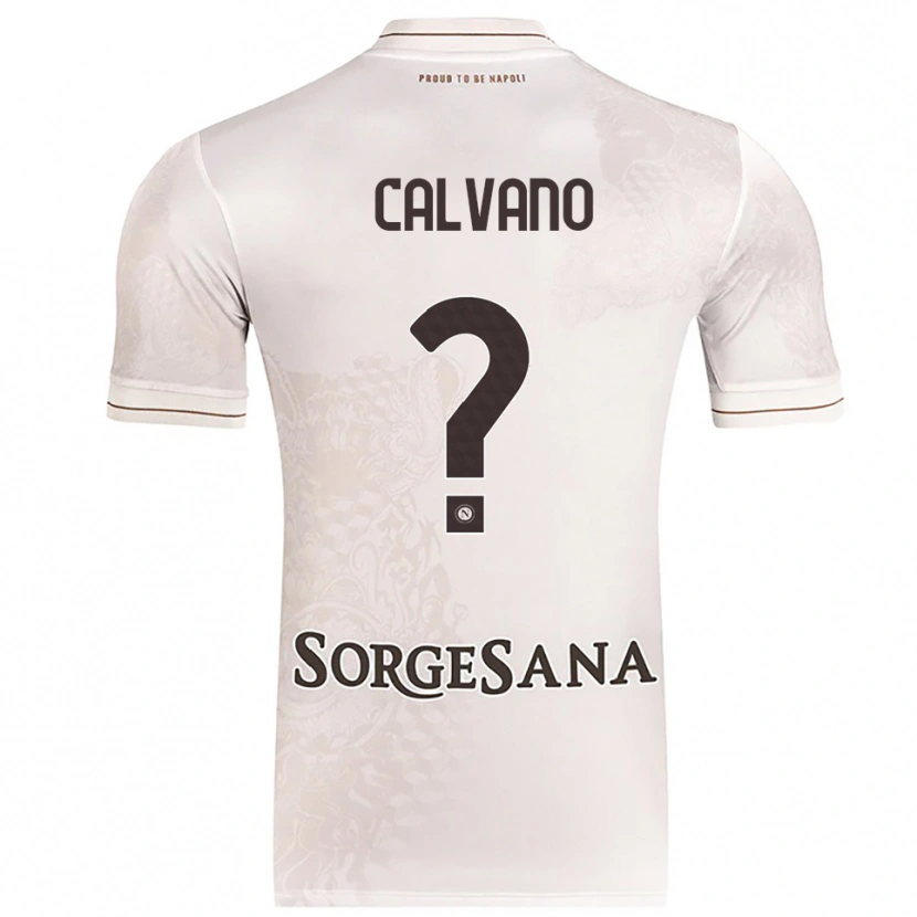 Danxen Dame Giovanni Calvano #0 Champagne Brun Bortetrøye Drakt Trøye 2025/26 Skjorter T-Skjorte