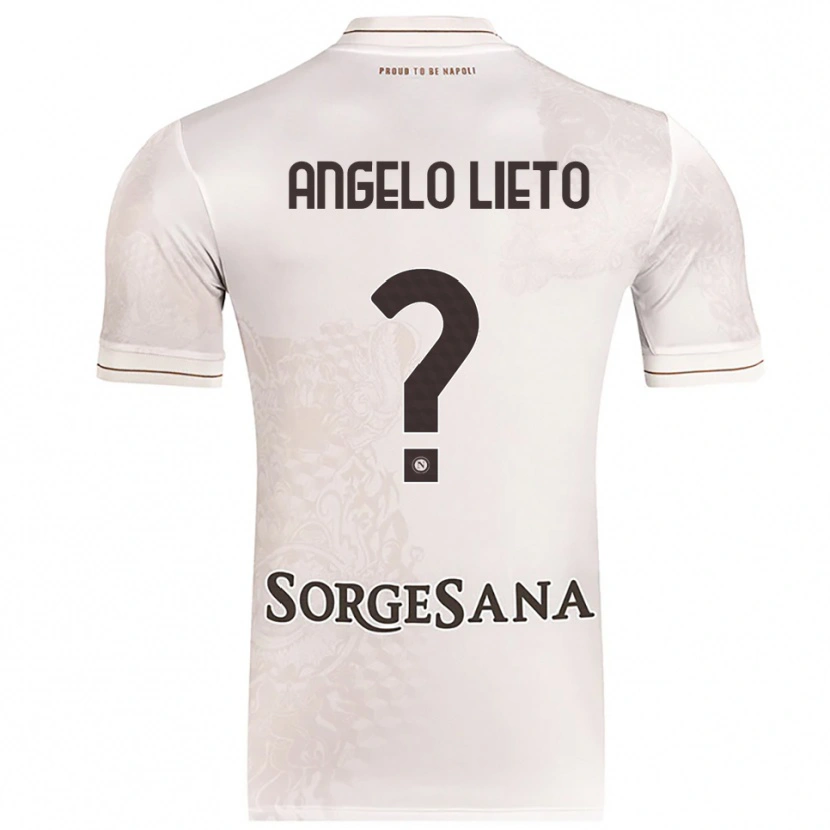 Danxen Dame Angelo Lieto #0 Champagne Brun Bortetrøye Drakt Trøye 2025/26 Skjorter T-Skjorte