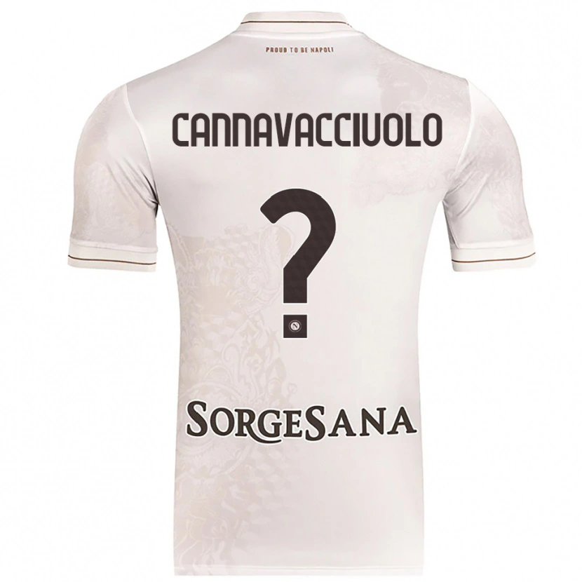 Danxen Dame Luigi Pio Cannavacciuolo #0 Champagne Brun Bortetrøye Drakt Trøye 2025/26 Skjorter T-Skjorte