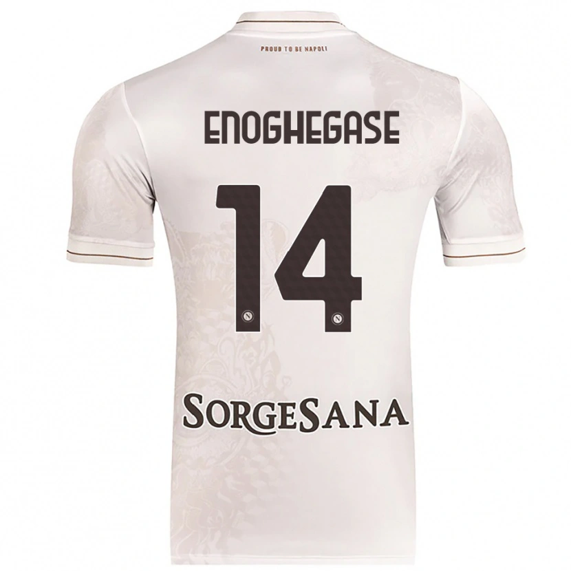 Danxen Dame Favour Enoghegase #14 Champagne Brun Bortetrøye Drakt Trøye 2025/26 Skjorter T-Skjorte