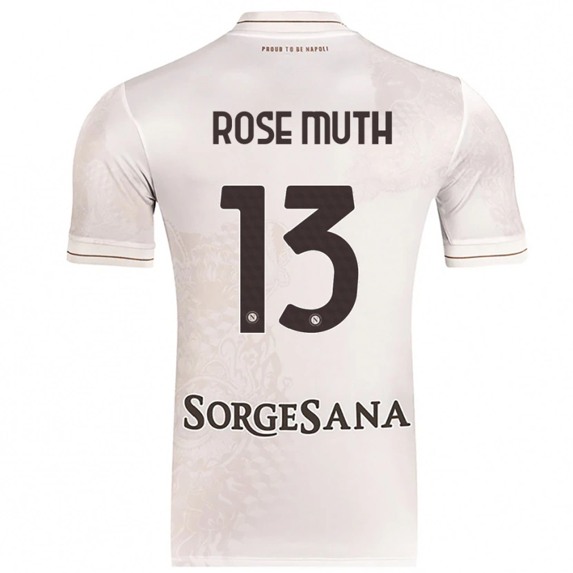Danxen Dame Natalie Rose Muth #13 Champagne Brun Bortetrøye Drakt Trøye 2025/26 Skjorter T-Skjorte