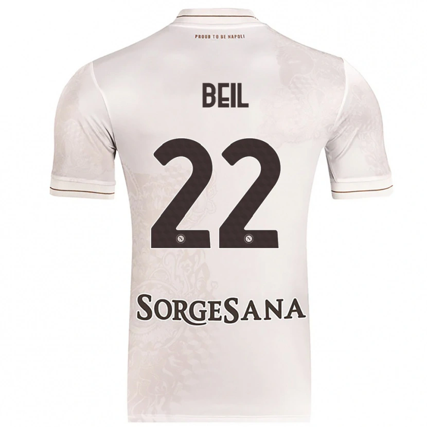 Danxen Dame Vivien Beil #22 Champagne Brun Bortetrøye Drakt Trøye 2025/26 Skjorter T-Skjorte