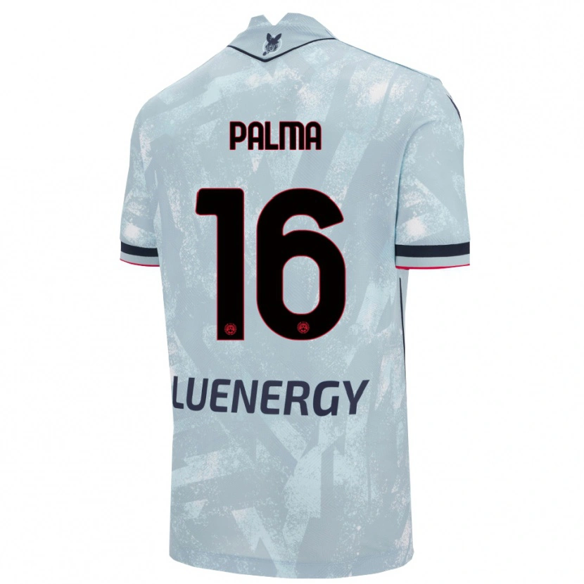 Danxen Dame Matteo Palma #16 Lyseblå Svart Bortetrøye Drakt Trøye 2025/26 Skjorter T-Skjorte