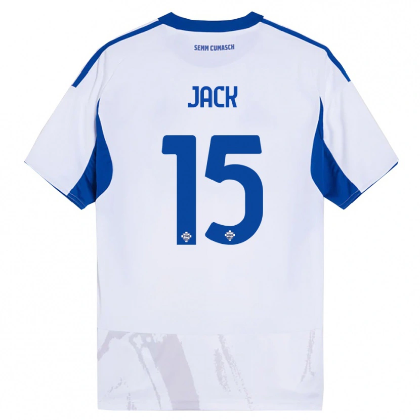 Danxen Dame Fellipe Jack #15 Hvit Blå Bortetrøye Drakt Trøye 2025/26 Skjorter T-Skjorte