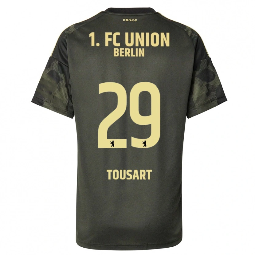 Danxen Dame Lucas Tousart #29 Mørkegrønn Svart Bortetrøye Drakt Trøye 2025/26 Skjorter T-Skjorte