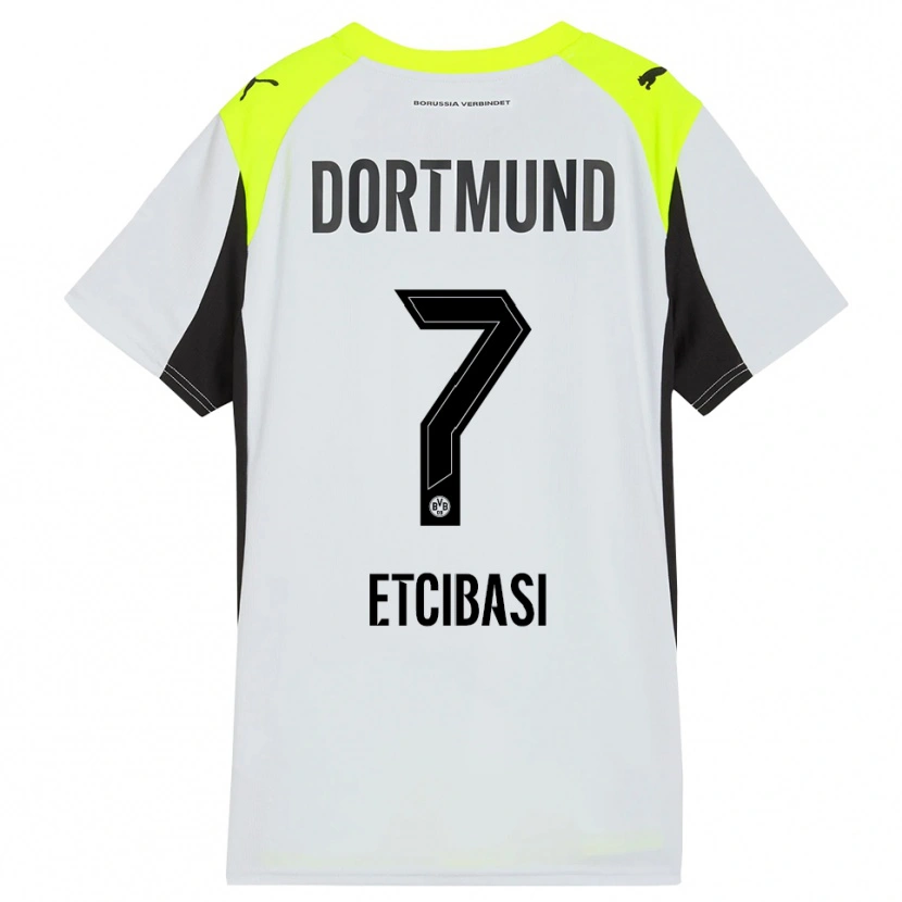 Danxen Dame Taycan Etcibasi #7 Fluorescerende Gul Bortetrøye Drakt Trøye 2025/26 Skjorter T-Skjorte