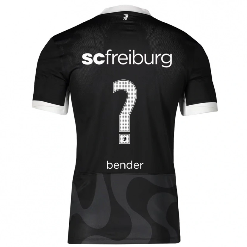 Danxen Dame Noah Bender #0 Svart Hvit Bortetrøye Drakt Trøye 2025/26 Skjorter T-Skjorte