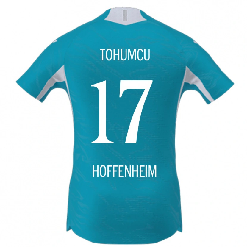 Danxen Dame Umut Tohumcu #17 Lyseblå Bortetrøye Drakt Trøye 2025/26 Skjorter T-Skjorte