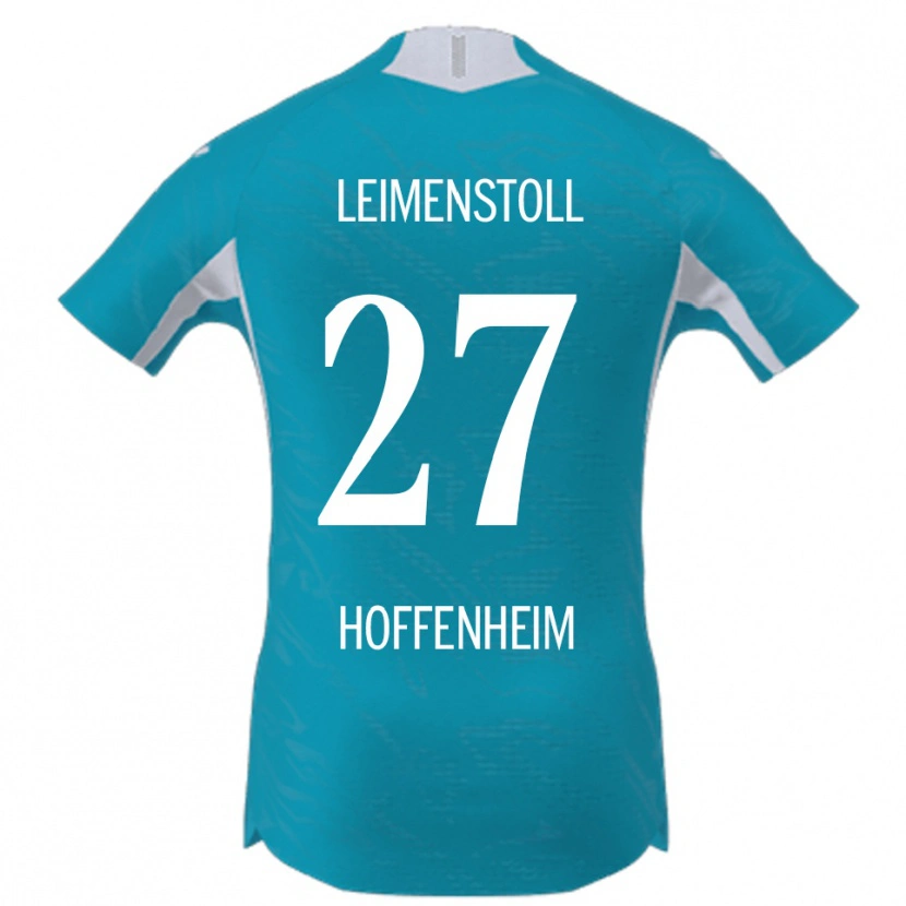 Danxen Dame Vanessa Leimenstoll #27 Lyseblå Bortetrøye Drakt Trøye 2025/26 Skjorter T-Skjorte