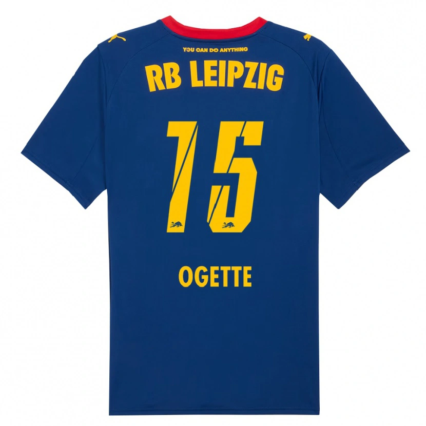 Danxen Dame Israel Ogette #15 Marineblå Rød Bortetrøye Drakt Trøye 2025/26 Skjorter T-Skjorte