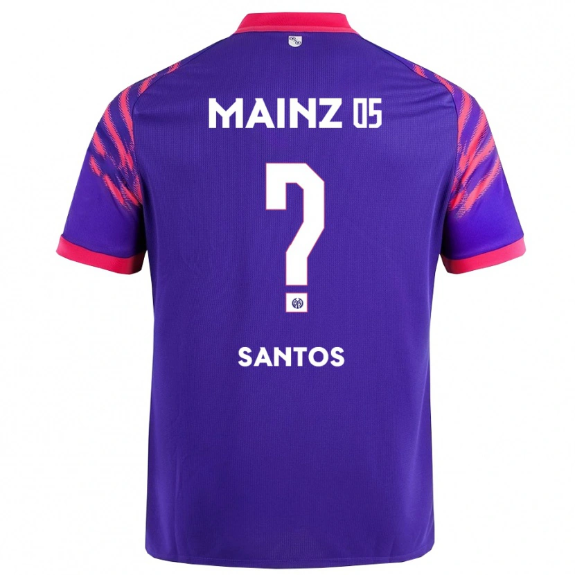 Danxen Dame Fabio Da Silva Santos #0 Marineblå Rosa Bortetrøye Drakt Trøye 2025/26 Skjorter T-Skjorte