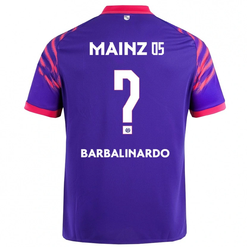 Danxen Dame Jordan Barbalinardo #0 Marineblå Rosa Bortetrøye Drakt Trøye 2025/26 Skjorter T-Skjorte