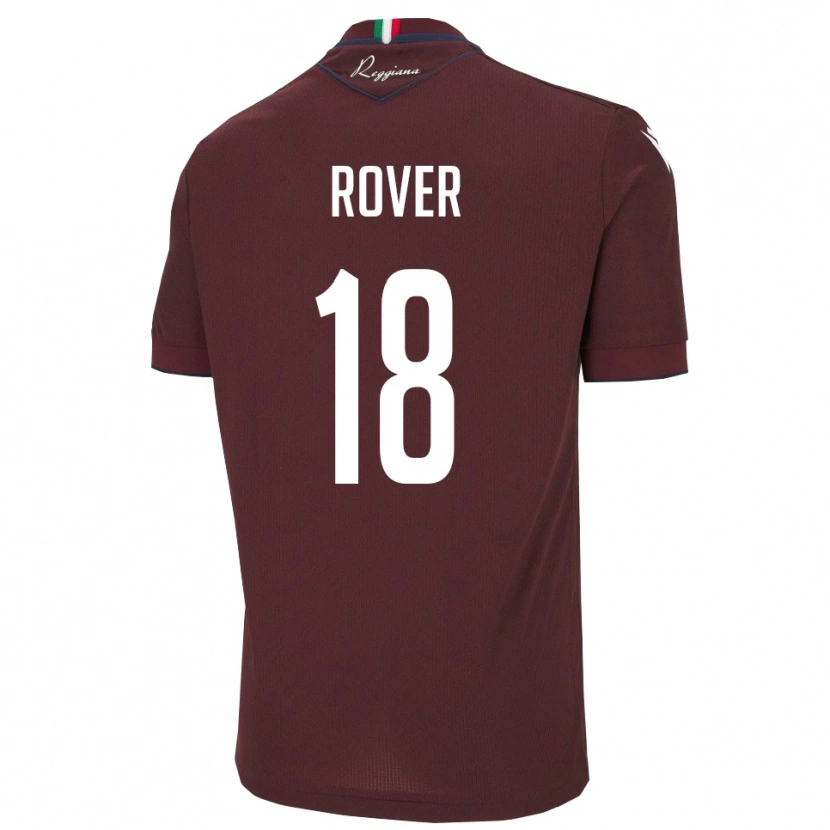 Danxen Dame Matteo Rover #18 Burgund Hvit Hjemmetrøye Drakt Trøye 2025/26 Skjorter T-Skjorte