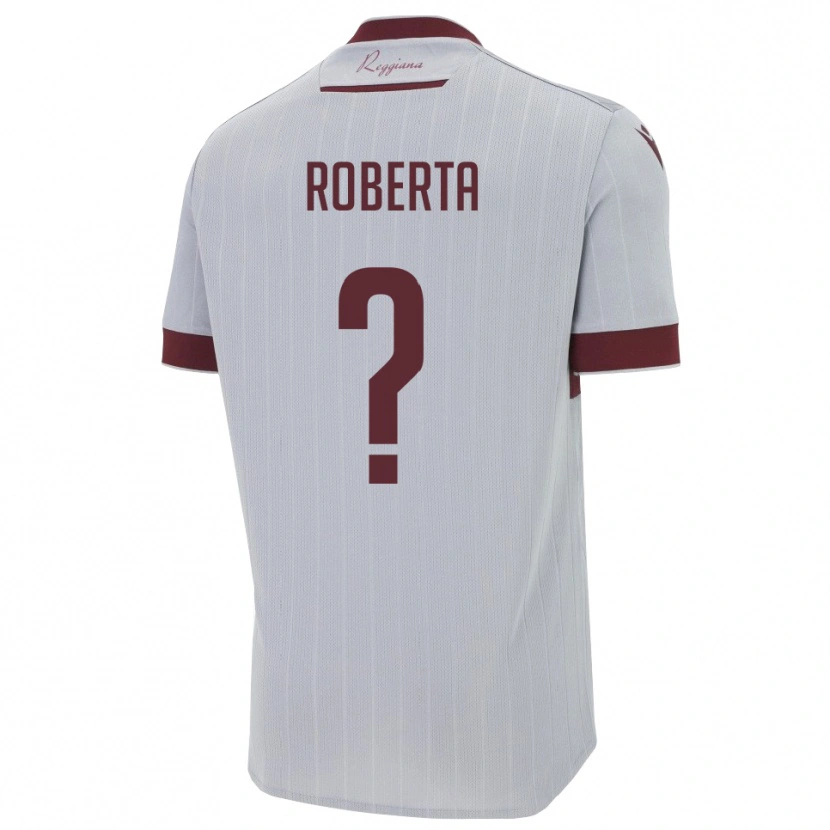 Danxen Dame Macrì Roberta #0 Burgund Hvit Bortetrøye Drakt Trøye 2025/26 Skjorter T-Skjorte
