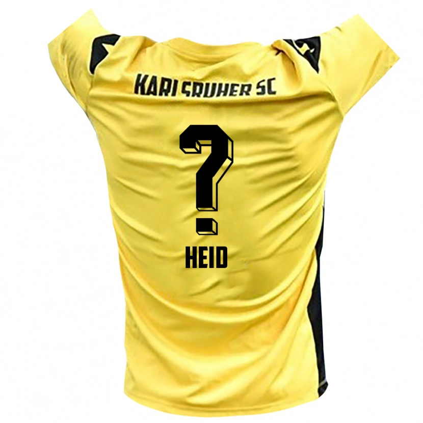 Danxen Barn Gabriela Heid #0 Gul Svart Keeperdrakt 2025/26 Skjorter T-skjorte