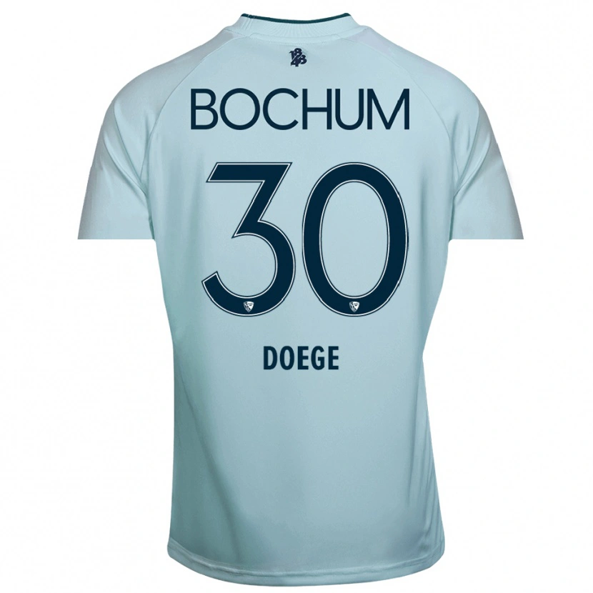 Danxen Barn Leonie Doege #30 Cyan-Blå Keeperdrakt 2025/26 Skjorter T-skjorte