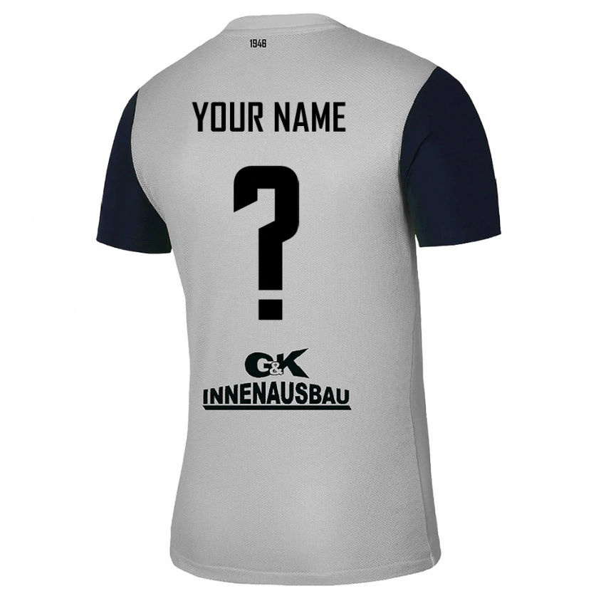 Danxen Barn Erzgebirge Aue Grå Svart Keeperdrakt 2025/26 Skjorter T-skjorte