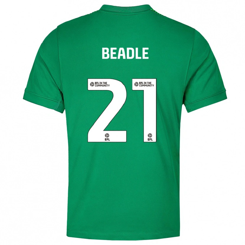 Danxen Barn Ryan Allsop #21 Grønn Hvit Keeperdrakt 2025/26 Skjorter T-skjorte