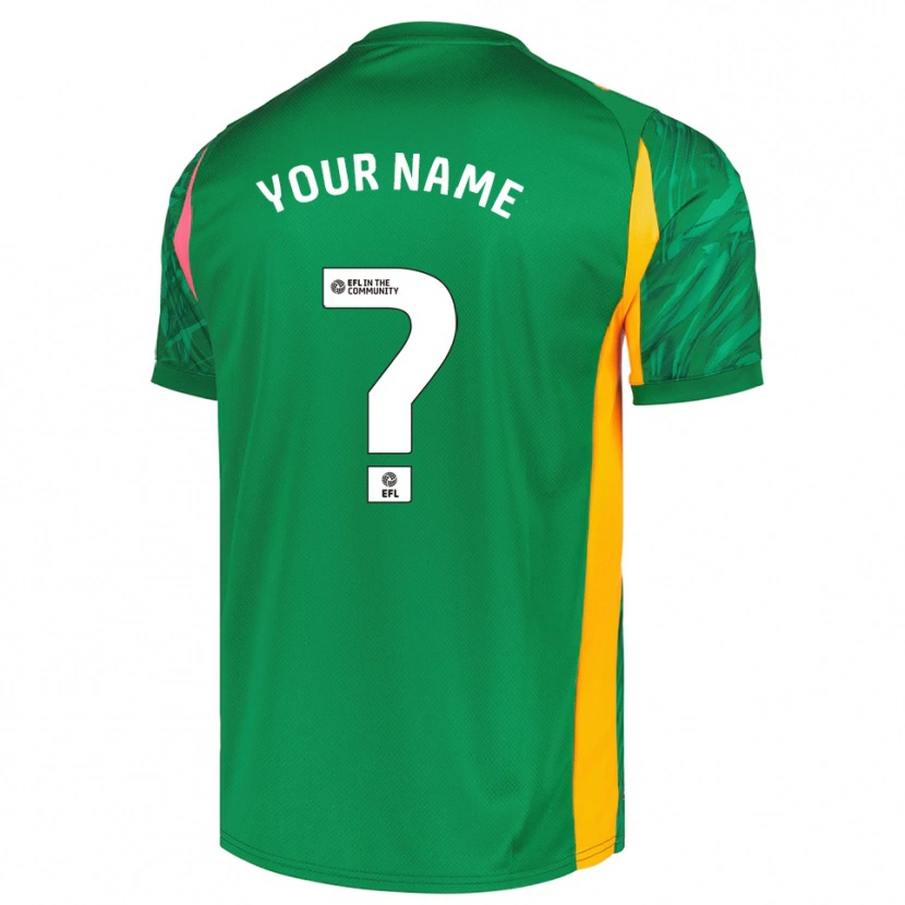 Danxen Barn Derby County Grønn Rosa Keeperdrakt 2025/26 Skjorter T-skjorte