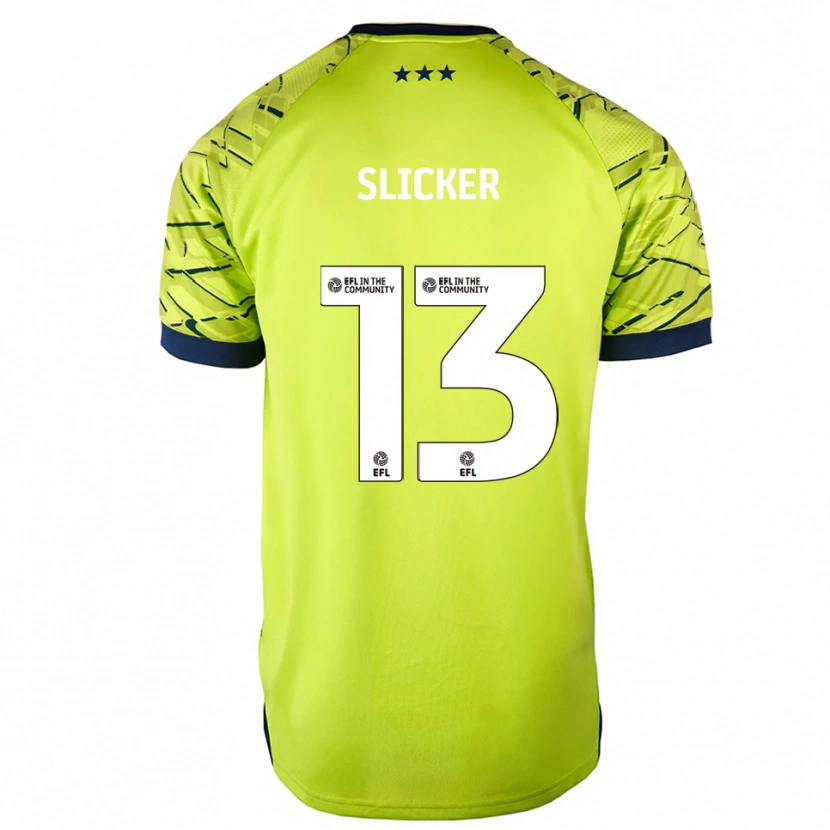 Danxen Barn Cieran Slicker #13 Grønn Gul Keeperdrakt 2025/26 Skjorter T-skjorte