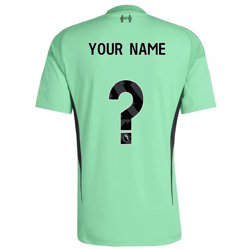 Danxen Barn Liverpool FC Aquamarine Keeperdrakt 2025/26 Skjorter T-skjorte